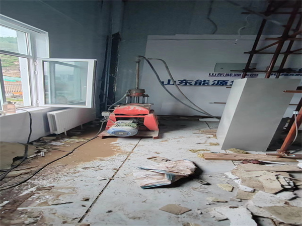 深州地基基础下沉墙体裂缝加固注浆顶升施工